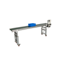 Aluminum profile conveyor for part transfer